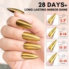 image:imageMakartt HemaFree Gel Top and Base Coat Set 2 PCS 15ml No Wipe Upgraded Mild Formula DiamondShine LongLasting Base and Top Coat Gel Nail Polish Soak Off UV LED Lamp Needed Home DIY Gift WomenTop Coat for Chrome Nail Powder 1 Pcs