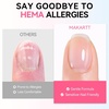 image:imageMakartt HemaFree Gel Top and Base Coat Set 2 PCS 15ml No Wipe Upgraded Mild Formula DiamondShine LongLasting Base and Top Coat Gel Nail Polish Soak Off UV LED Lamp Needed Home DIY Gift WomenHemafree Base Coat 1 Pcs