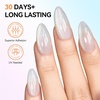 image:imageMakartt HemaFree Gel Top and Base Coat Set 2 PCS 15ml No Wipe Upgraded Mild Formula DiamondShine LongLasting Base and Top Coat Gel Nail Polish Soak Off UV LED Lamp Needed Home DIY Gift WomenClear Cat Eye Top Coat 1 Pcs