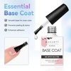 image:imageMakartt HemaFree Gel Top and Base Coat Set 2 PCS 15ml No Wipe Upgraded Mild Formula DiamondShine LongLasting Base and Top Coat Gel Nail Polish Soak Off UV LED Lamp Needed Home DIY Gift WomenBase  Top Coat 2 Pcs