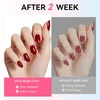 image:imageMakartt HemaFree Gel Top and Base Coat Set 2 PCS 15ml No Wipe Upgraded Mild Formula DiamondShine LongLasting Base and Top Coat Gel Nail Polish Soak Off UV LED Lamp Needed Home DIY Gift WomenHemafree Base Coat 1 Pcs