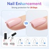 image:imageMakartt HemaFree Gel Top and Base Coat Set 2 PCS 15ml No Wipe Upgraded Mild Formula DiamondShine LongLasting Base and Top Coat Gel Nail Polish Soak Off UV LED Lamp Needed Home DIY Gift WomenTop Coat 2 Pcs