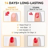 image:imageMakartt HemaFree Gel Top and Base Coat Set 2 PCS 15ml No Wipe Upgraded Mild Formula DiamondShine LongLasting Base and Top Coat Gel Nail Polish Soak Off UV LED Lamp Needed Home DIY Gift WomenHemafree Base  Top Coat 2 Pcs