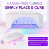 image:imageMakartt Holo Nail Stand for PressOn Nails DIY Magnetic Holder 1 Flower amp 2 Long Bases 10 Nail Stands for Gel Curing Beginners Practice Nail Tech amp Creators Display Nails Clear Pink 48 PuttyHolo Clear Pink Stands with Pink Base