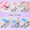 image:imageMakartt Holo Nail Stand for PressOn Nails DIY Magnetic Holder 1 Flower amp 2 Long Bases 10 Nail Stands for Gel Curing Beginners Practice Nail Tech amp Creators Display Nails Clear Pink 48 PuttyHolo Purple Stands with Clear Base