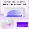 image:imageMakartt Holographic Nail Stand for PressOn Nails DIY Magnetic Holder 2 Pink Glitter Bases Presson Stand for Gel Curing Beginners Practice Skills Salon Nail Tech amp Content Creators Display NailsPurplePink