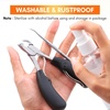 image:imageMakartt Ingrown Toenail Clippers with Nail Lifter Stainless Steel Podiatrist Kit for Thick Nails Manicure amp Pedicure Tools for Men Women amp SeniorsPedicure Kit2 pcs