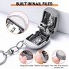 image:imageMakartt Ingrown Toenail Clippers with Nail Lifter Stainless Steel Podiatrist Kit for Thick Nails Manicure amp Pedicure Tools for Men Women amp SeniorsSilverSuitcase Shape