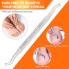image:imageMakartt Ingrown Toenail Clippers with Nail Lifter Stainless Steel Podiatrist Kit for Thick Nails Manicure amp Pedicure Tools for Men Women amp SeniorsPedicure Kit2 pcs