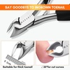image:imageMakartt Ingrown Toenail Clippers with Nail Lifter Stainless Steel Podiatrist Kit for Thick Nails Manicure amp Pedicure Tools for Men Women amp SeniorsPedicure Kit2 pcs