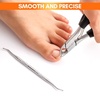 image:imageMakartt Ingrown Toenail Clippers with Nail Lifter Stainless Steel Podiatrist Kit for Thick Nails Manicure amp Pedicure Tools for Men Women amp SeniorsPedicure Kit2 pcs