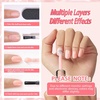 image:imageMakartt Jelly Bright Nude Gel Nail Polish 15ML HemaFree Neutral Nude Nail Polish Sheer Translucent Effect Soak Off UV LED Nail Art Manicure DIY Home Salon Gift for WomenHemafree Clay Muse