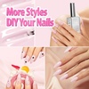 image:imageMakartt Jelly Bright Nude Gel Nail Polish 15ML HemaFree Neutral Nude Nail Polish Sheer Translucent Effect Soak Off UV LED Nail Art Manicure DIY Home Salon Gift for WomenHemafree Orchid Breath