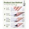 image:imageMakartt Jelly Bright Nude Gel Nail Polish 15ML HemaFree Neutral Nude Nail Polish Sheer Translucent Effect Soak Off UV LED Nail Art Manicure DIY Home Salon Gift for WomenHemafree White Tea Veil