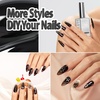 image:imageMakartt Jelly Bright Nude Gel Nail Polish 15ML HemaFree Neutral Nude Nail Polish Sheer Translucent Effect Soak Off UV LED Nail Art Manicure DIY Home Salon Gift for WomenHemafree Shadow Fern