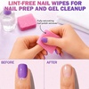 image:imageMakartt LintFree Nail Wipes  1000PCS Pink Nail Polish Remover Pads Super Absorbent Soft Dry Wipes for Nail Prep Gel Polish Removal Eyelash Extension Glue Cleaning NonWoven Fabric1000PCS