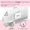 image:imageMakartt LintFree Nail Wipes  1000PCS Pink Nail Polish Remover Pads Super Absorbent Soft Dry Wipes for Nail Prep Gel Polish Removal Eyelash Extension Glue Cleaning NonWoven Fabric100PCS