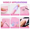 image:imageMakartt LintFree Nail Wipes  1000PCS Pink Nail Polish Remover Pads Super Absorbent Soft Dry Wipes for Nail Prep Gel Polish Removal Eyelash Extension Glue Cleaning NonWoven Fabric1000PCS