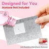 image:imageMakartt LintFree Nail Wipes  1000PCS Pink Nail Polish Remover Pads Super Absorbent Soft Dry Wipes for Nail Prep Gel Polish Removal Eyelash Extension Glue Cleaning NonWoven Fabric100PCS