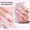 image:imageMakartt Nail Art Brushes Cleaner Nail Polish Brush Bristles Conditioner Restorer Liquid for Solid GelNail ExtensionBuilder GelDip Powder Manicure  70ml236 FlozBlue