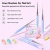 image:imageMakartt Nail Art Brushes Cleaner Nail Polish Brush Bristles Conditioner Restorer Liquid for Solid GelNail ExtensionBuilder GelDip Powder Manicure  70ml236 FlozBlue
