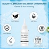 image:imageMakartt Nail Art Brushes Cleaner Nail Polish Brush Bristles Conditioner Restorer Liquid for Solid GelNail ExtensionBuilder GelDip Powder Manicure  70ml236 FlozClearNail Brush Conditioner