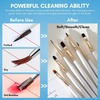 image:imageMakartt Nail Art Brushes Cleaner Nail Polish Brush Bristles Conditioner Restorer Liquid for Solid GelNail ExtensionBuilder GelDip Powder Manicure  70ml236 FlozClearNail Brush Conditioner