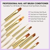 image:imageMakartt Nail Art Brushes Conditioner Cleaner amp Restorer for Care Brush Bristles amp Cleaning Solid Gel PolishNail Extension GelBuilder Manicure  70ml236 floz