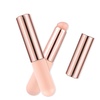 image:imageMakartt Nail Brush  2pcs Reusable Chrome Powder Applicator Pink Art Pen Silicone Brushes For Pat Ombre Gel and French Nails Lipstick Concealer Eyeshadow
