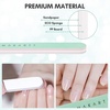 image:imageMakartt Nail Buffer 4006000 Grit Extra Fine Buffer Nail File Nail Buffer and Shine Kit for Natural amp Acrylic Fingernail Easy to Hold Green White 10 Pcs4006000 Grit  10 pcs