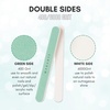 image:imageMakartt Nail Buffer 4006000 Grit Extra Fine Buffer Nail File Nail Buffer and Shine Kit for Natural amp Acrylic Fingernail Easy to Hold Green White 10 Pcs4006000 Grit  10 pcs
