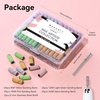 image:imageMakartt Nail Drill Bits Sanding Bands for Nail Drill 100Pcs 4 Color Coarse Fine 80120180240 Grit File Sand with 31mm Mini Mandrel Nail Bit Set for Acrylic Nails Gel Manicures and PedicureYellowGreenPinkWhite