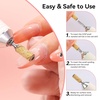 image:imageMakartt Nail Drill Bits Sanding Bands for Nail Drill 100Pcs 4 Color Coarse Fine 80120180240 Grit File Sand with 31mm Mini Mandrel Nail Bit Set for Acrylic Nails Gel Manicures and PedicureYellowGreenPinkWhite