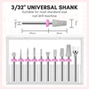 image:imageMakartt Nail Drill Bits Set10Pcs Dimond Tungsten Carbide Nails Bits332 Inch for Acrylic Gel Nails Cuticle ToolsRemove Acrylic Poly Nail Gel Nail Polish B36Bit Kit Manicure Pedicure Home Salon10 Piece Set For Cuticle Cleaner
