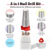 image:imageMakartt Nail Drill Bits Set10Pcs Dimond Tungsten Carbide Nails Bits332 Inch for Acrylic Gel Nails Cuticle ToolsRemove Acrylic Poly Nail Gel Nail Polish B36Bit Kit Manicure Pedicure Home Salon1 Piece 5 in 1 Nail Bit For Fast Removing Gel