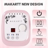 image:imageMakartt Nail Drill Electric Nail File JD700 Nail Drills for Acrylic Nails Professional 30000RPM Manicure Tools Nail Stuff Acrylic Nail Drill for Nail Dip Kit Acrylic Powder Poly Nail Gel B01White