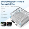 image:imageMakartt Nail Dust Collector Filter G4 HighEfficiency Reusable Nail Dust Extractor Replacement Filter Compatible with Sylvie Plugin amp Sylvee Rechargeable Nail Dust Collector 2PackRechargeable Nail Dust Collectordaccal