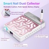 image:imageMakartt Nail Dust Collector Filter G4 HighEfficiency Reusable Nail Dust Extractor Replacement Filter Compatible with Sylvie Plugin amp Sylvee Rechargeable Nail Dust Collector 2PackPink