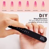 image:imageMakartt Nail File  100180 Grit Emery Boards for Nails Professional Nail Files 10pcs Double Sides Black Coarse Fingernail Filer for Acrylic and Extension Gel Removal Manicure Kit Salon Home UseBlack  10 pcs  180240 Grit
