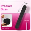 image:imageMakartt Nail File  100180 Grit Emery Boards for Nails Professional Nail Files 10pcs Double Sides Black Coarse Fingernail Filer for Acrylic and Extension Gel Removal Manicure Kit Salon Home UseMulticolor  100 pcs  100180 Grit Mini