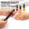 image:imageMakartt Nail File 100180 Grit Emery Boards for Nails Professional Washable Doubled Sides Filer Kit for Medium and Gentle Filing Manicure ToolsBlack2pcs Trial SetBlack  10 pcs  120240 Grit
