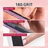 image:imageMakartt Nail File 100180 Grit Emery Boards for Nails Professional Washable Doubled Sides Filer Kit for Medium and Gentle Filing Manicure ToolsBlack2pcs Trial SetBlack  10 pcs  100180 Grit