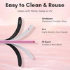 image:imageMakartt Nail File 100180 Grit Emery Boards for Nails Professional Washable Doubled Sides Filer Kit for Medium and Gentle Filing Manicure ToolsBlack2pcs Trial SetBlack  10 pcs  120240 Grit