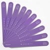 image:imageMakartt Nail File 100180 Grit Emery Boards for Nails Professional Washable Doubled Sides Filer Kit for Medium and Gentle Filing Manicure ToolsBlack2pcs Trial SetPurple  10 pcs  100180 Grit