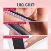 image:imageMakartt Nail File 100180 Grit Emery Boards for Nails Professional Washable Doubled Sides Filer Kit for Medium and Gentle Filing Manicure ToolsBlack2pcs Trial SetBlack  10 pcs  180240 Grit
