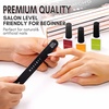 image:imageMakartt Nail File 100180 Grit Emery Boards for Nails Professional Washable Doubled Sides Filer Kit for Medium and Gentle Filing Manicure ToolsBlack2pcs Trial SetBlack  10 pcs  180240 Grit