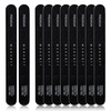 image:imageMakartt Nail File 100180 Grit Emery Boards for Nails Professional Washable Doubled Sides Filer Kit for Medium and Gentle Filing Manicure ToolsBlack2pcs Trial SetBlack  10 pcs  100180 Grit