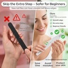 image:imageMakartt Nail File 100180 Grit Nail Files for Natural Nails Professional Strong Emery Boards for Nails Doubled Sides Washable Fingernail Files Manicure Tool SetZebra2pcs Trial Set100180 Grit