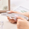 image:imageMakartt Nail File 100180 Grit Nail Files for Natural Nails Professional Strong Emery Boards for Nails Doubled Sides Washable Fingernail Files Manicure Tool SetZebra2pcs Trial Set2PCS100180 Grit