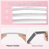 image:imageMakartt Nail File 100180 Grit Nail Files for Natural Nails Professional Strong Emery Boards for Nails Doubled Sides Washable Fingernail Files Manicure Tool SetZebra2pcs Trial Set8080 Grit